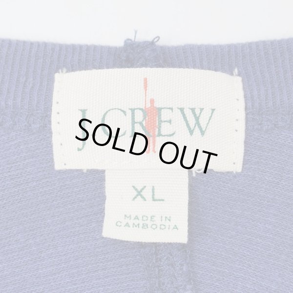 画像2: 00's J.CREW L/S コットンピケカットソー (2)