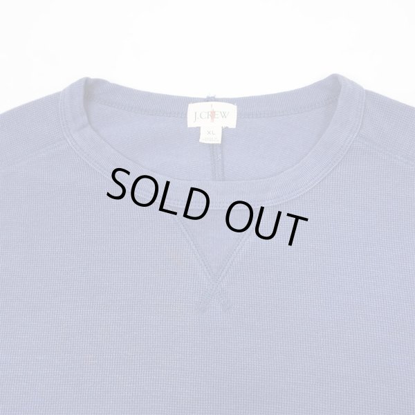 画像3: 00's J.CREW L/S コットンピケカットソー (3)