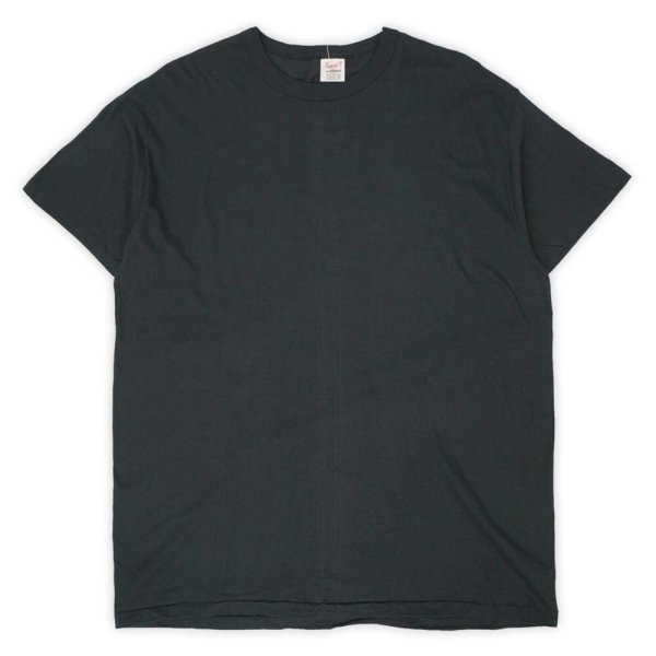 画像1: 80's STEDMAN ブランクTシャツ "DEADSTOCK / MADE IN USA / BLACK" (1)