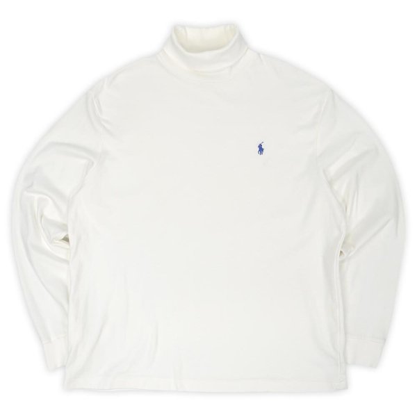 画像1: 90's Polo Ralph Lauren タートルネックカットソー (1)