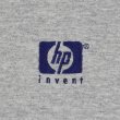 画像2: 00's Hewlett Packerd 企業ロゴ刺繍 Tシャツ (2)