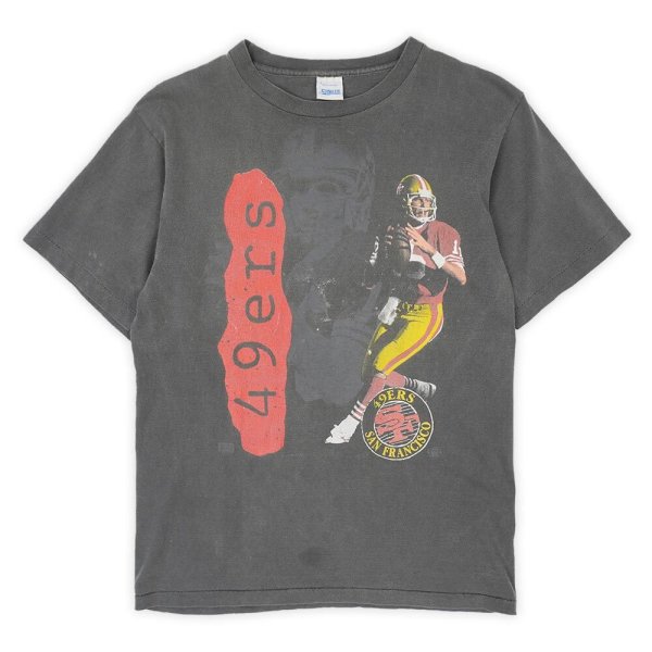 画像1: 90's SAN FRANCISCO 49ERS フォトプリントTシャツ (1)