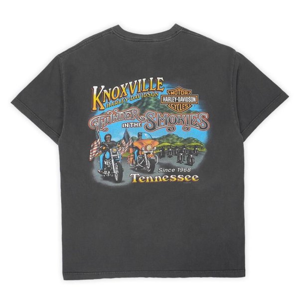 画像2: 00's HARLEY-DAVIDSON 両面プリントTシャツ "MADE IN USA" (2)