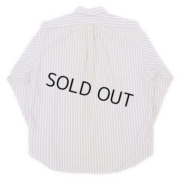 画像2: 90's Polo Ralph Lauren マルチストライプ柄 ボタンダウンシャツ "BLAKE / 3点留め" (2)