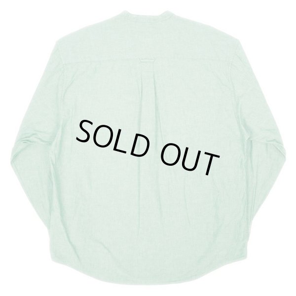 画像2: 90's Eddie Bauer シャンブレー バンドカラーシャツ (2)