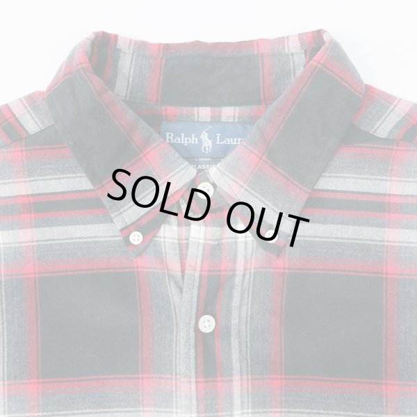 画像3: 00's Polo Ralph Lauren ボタンダウンシャツ "BLACK / CLASSIC FIT" (3)