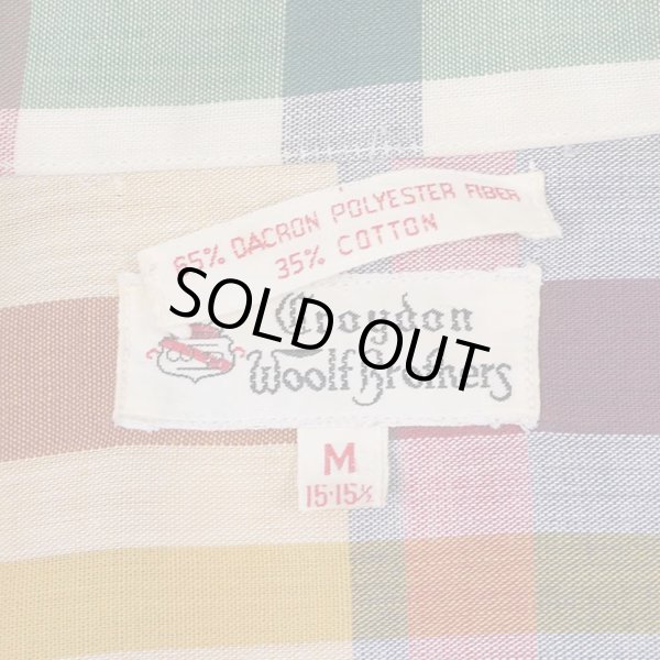 画像2: 60's Woolf Brothers S/S オープンカラーシャツ (2)