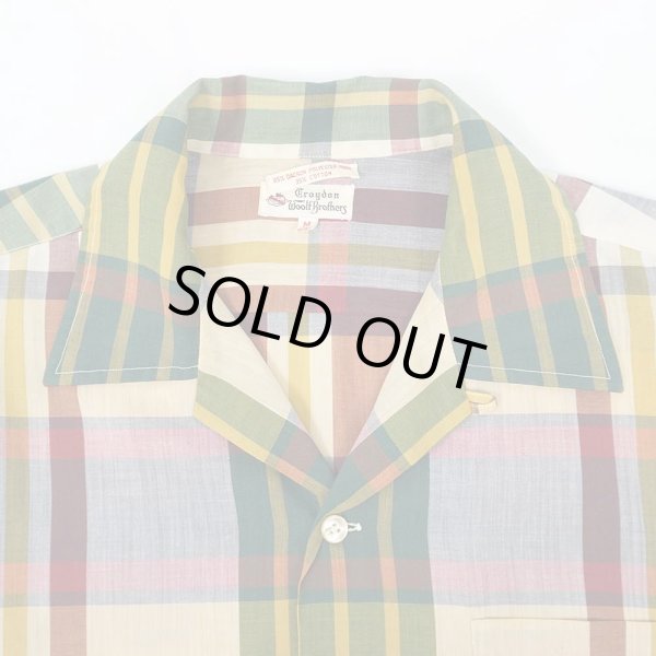 画像3: 60's Woolf Brothers S/S オープンカラーシャツ (3)