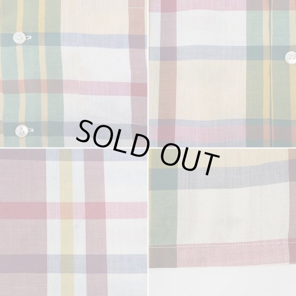 画像4: 60's Woolf Brothers S/S オープンカラーシャツ (4)