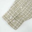 画像4: 90's Eddie Bauer ボタンダウンシャツ "白タグ / Khaki Plaid" (4)