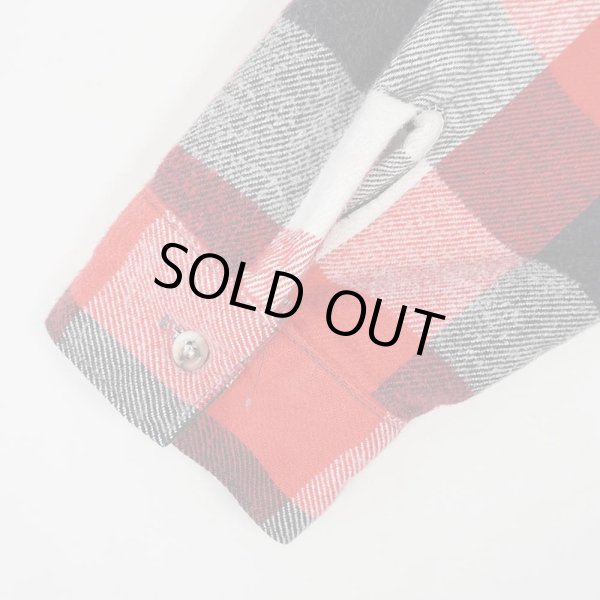 画像4: 80's FIVE BROTHER ヘビーネルシャツ "MADE IN USA / 2XL-18" (4)