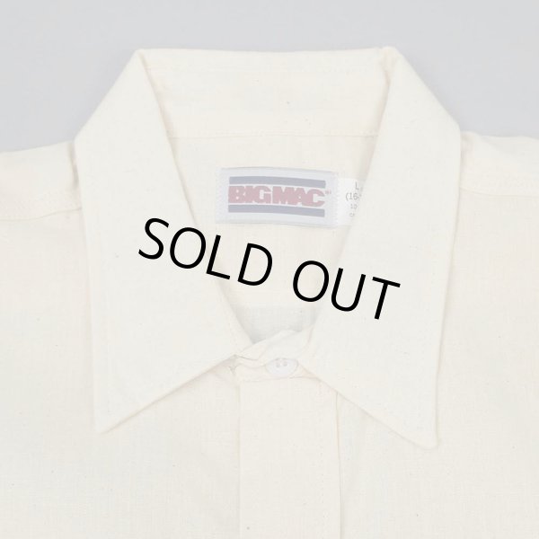 画像3: 80's BIG MAC コットンシャンブレーシャツ  “MADE IN USA / DEADSTOCK” (3)