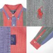 画像3: 90's Polo Ralph Lauren マルチストライプ柄 ボタンダウンシャツ "MADE IN CANADA" (3)