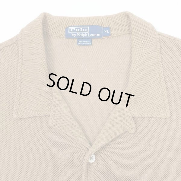 画像3: 90's Polo Ralph Lauren S/S オープンカラーシャツ “Cotton Pique” (3)