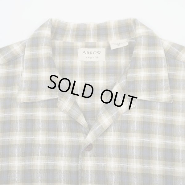 画像3: 90-00's KHAKI'S by ARROW S/S オープンカラーシャツ (3)