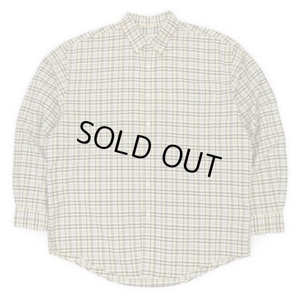 画像1: 90's Eddie Bauer ボタンダウンシャツ “Yellow Plaid” (1)
