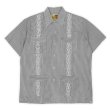 画像1: 00's The GENUINE HABAND GUAYABERA S/S ギンガムチェック柄 キューバシャツ (1)