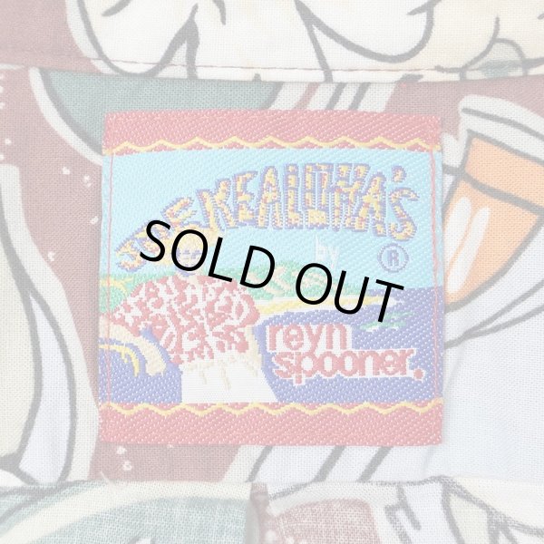 画像2: 90's Reyn Spooner プルオーバー コットンハワイアンシャツ "JOE KEALOHA'S" (2)