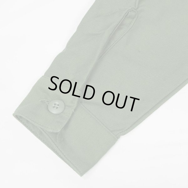 画像4: 70's US.ARMY コットンサテン ユーティリティーシャツ "DEADSTOCK" (4)