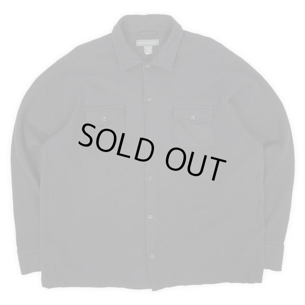 画像1: 00's Banana Republic レギュラーカラー ウールシャツ (1)