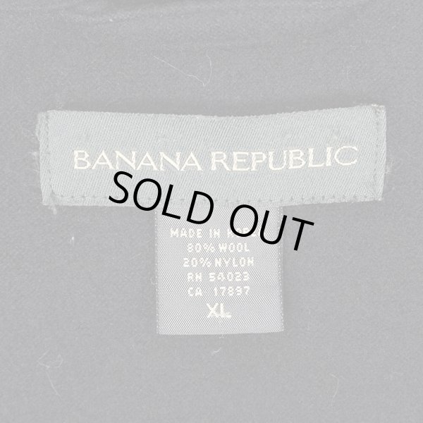 画像2: 00's Banana Republic レギュラーカラー ウールシャツ (2)