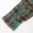 画像4: 00's NO BOUNDARIES フーディーネルシャツ "Ombre Plaid" (4)