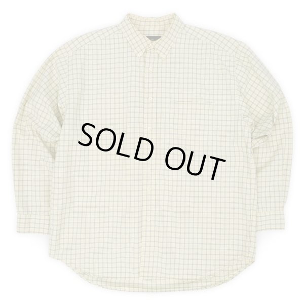 画像1: 00's Eddie Bauer ボタンダウンシャツ “Yellow Plaid” (1)