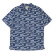 画像1: 00's L.L.Bean S/S 総柄 オープンカラーシャツ 【2】 (1)