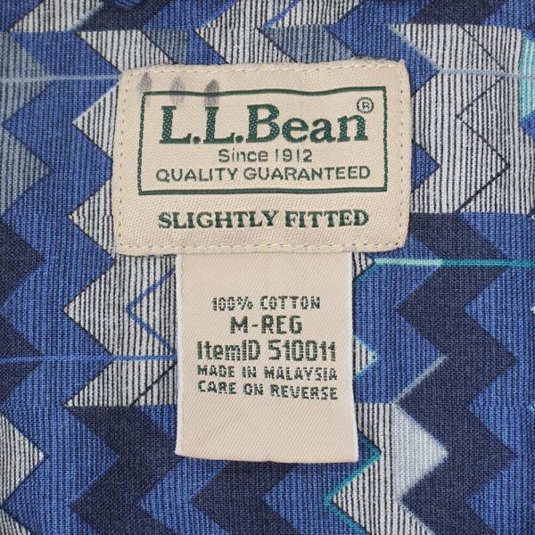 画像2: 00's L.L.Bean S/S 総柄 オープンカラーシャツ 【2】 (2)
