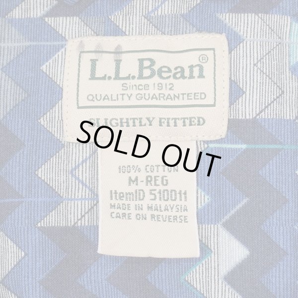 画像2: 00's L.L.Bean S/S 総柄 オープンカラーシャツ 【2】 (2)
