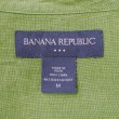 画像2: 00's Banana Republic S/S リネンシャツ “GREEN” (2)