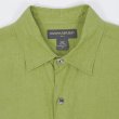 画像3: 00's Banana Republic S/S リネンシャツ “GREEN” (3)