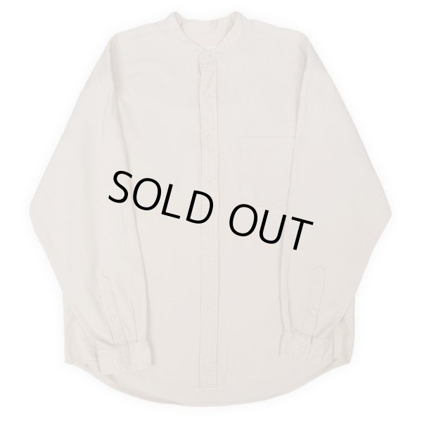 90's Eddie Bauer L/S バンドカラーシャツmtp03990201502265