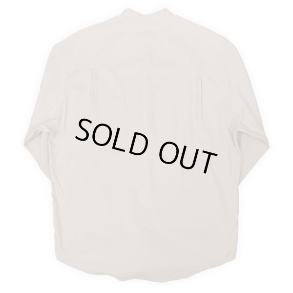 画像2: 90's Eddie Bauer L/S バンドカラーシャツ (2)