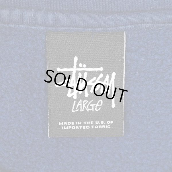 画像2: 00's STUSSY プリントスウェット (2)