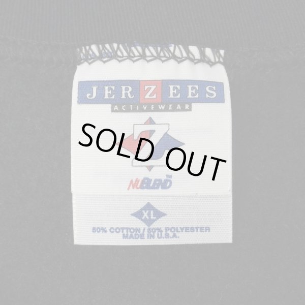画像2: Late 90's JERZEES ブランクスウェット "BLACK / MADE IN USA / DEADSTOCK" (2)