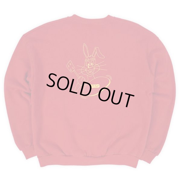 画像1: 90's Wa Sung Service Club 両面プリントスウェット “JERZEES BODY / MADE IN USA” (1)