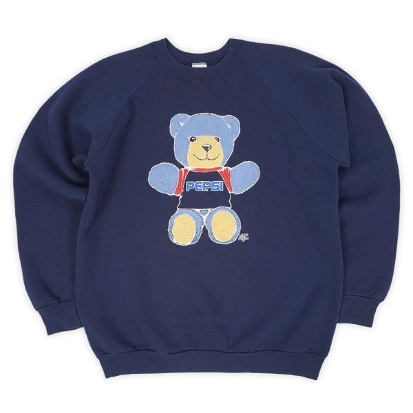 画像1: 90's PEPSI 両面プリントスウェット "Fruit of the loom Body / MADE IN USA" (1)