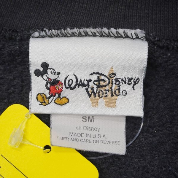 画像2: 90-00's Disney Mickey Mouse キャラクタープリント スウェット "MADE IN USA" (2)