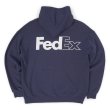 画像1: 90-00's FedEx ロゴプリント スウェットパーカー "Lee body" (1)