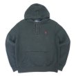 画像1: 00's Polo Ralph Lauren ヘンリーネック スウェットパーカー "BLACK" (1)