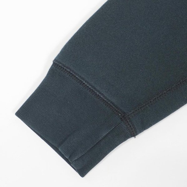 画像4: 00's Polo Ralph Lauren ヘンリーネック スウェットパーカー "BLACK" (4)