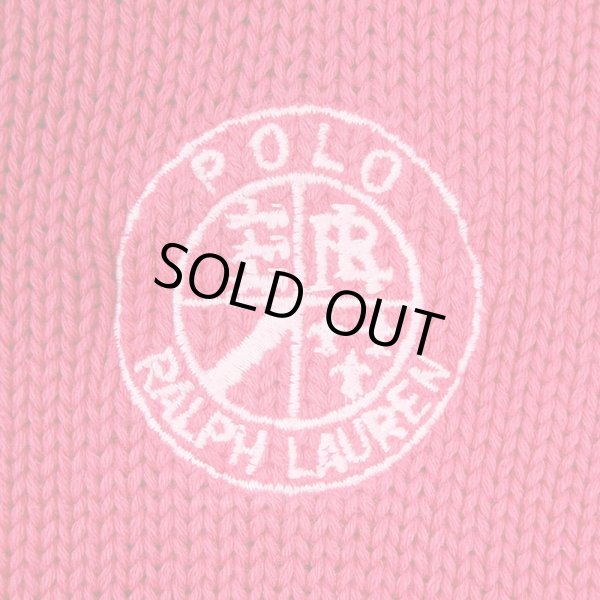 画像3: 90's Polo Ralph Lauren コットンニット “Cookie Embroidery” (3)