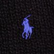 画像3: 90's Polo Ralph Lauren コットン×ウール ニット “BLACK / DEADSTOCK” (3)