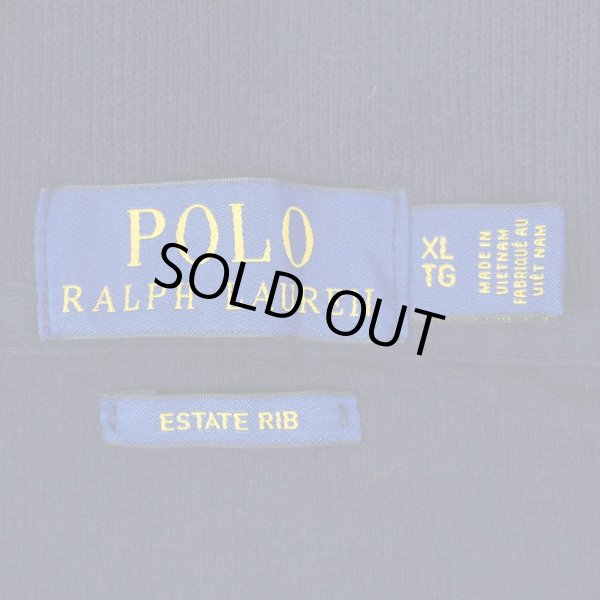00's Polo Ralph Lauren ハーフジップ コットンニット 