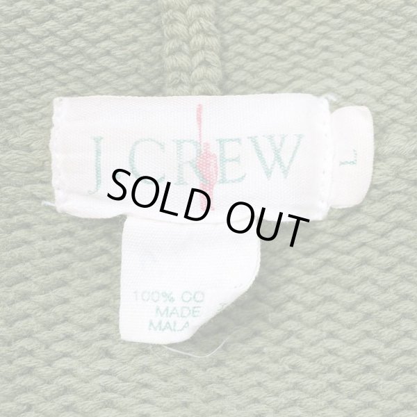 画像2: 90's J.CREW ロールネック コットンニット "OLIVE" (2)