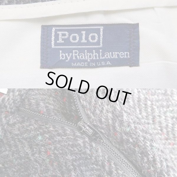 画像3: 90's Polo Ralph Lauren 2タック ウールトラウザー “MADE IN USA” (3)