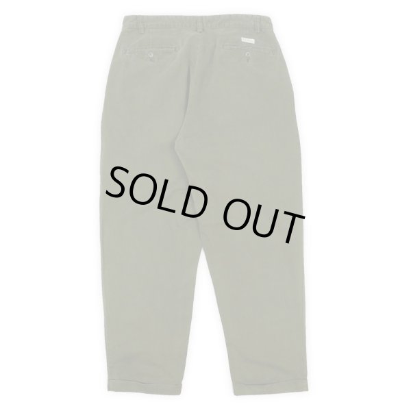 画像2: 90's Polo Ralph Lauren 2タック チノトラウザー “OLIVE / W32 L32” (2)