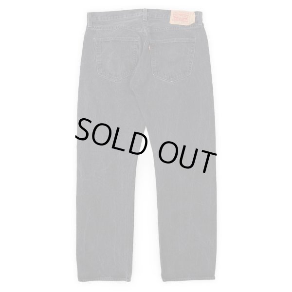 画像2: 00's Levi's 501 ブラックデニムパンツ (2)