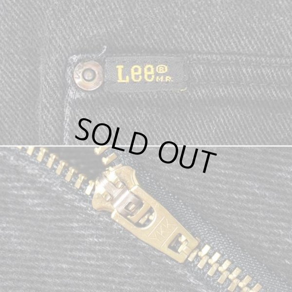 画像5: 90's Lee 200-8908 ブラックデニムパンツ "W36 L30" (5)